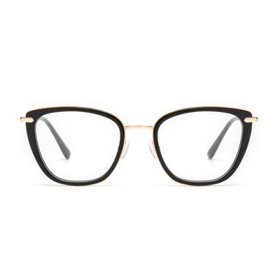 101 Women's eyeglasses. Metal and acetate optical frame