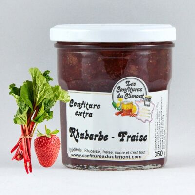 Strawberry Rhubarb Extra Jam - 350g