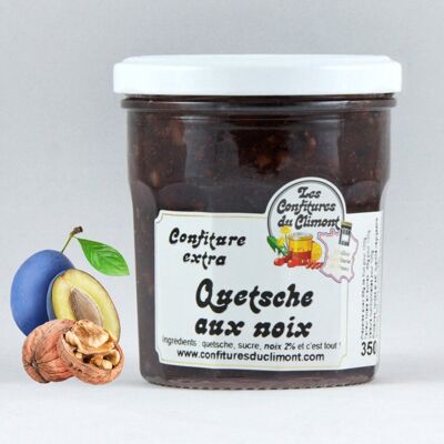 Mermelada extra de Quetsche con nueces - 350g