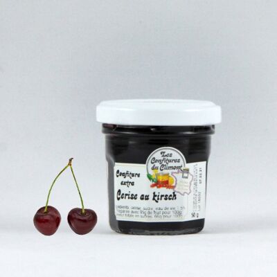 Confiture Extra Cerise au Kirsch - 50g