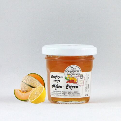 Confiture Extra Melon Citron - 50g