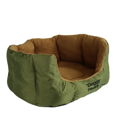 The DoggyTeddy X-Treme Olive M 55x25 cm