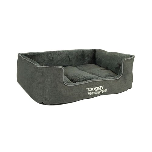 The DoggySnuggle Black M 65x50x20 cm