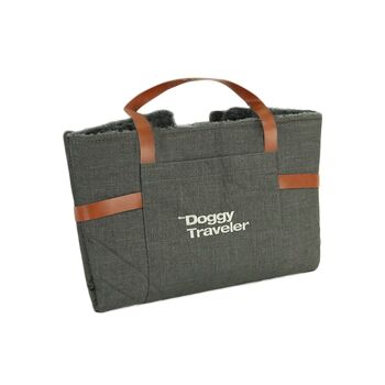 Le DoggyTraveler Noir 90x60x3 cm