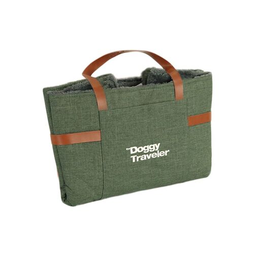 The DoggyTraveler Dark Green 90x60x3 cm