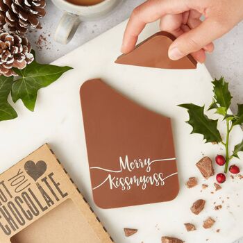 Barre de chocolat belge artisanale Merry Kissmyass 3