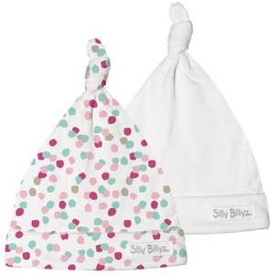 Confeti Gumnut Jersey Bebé Gorro 2pk