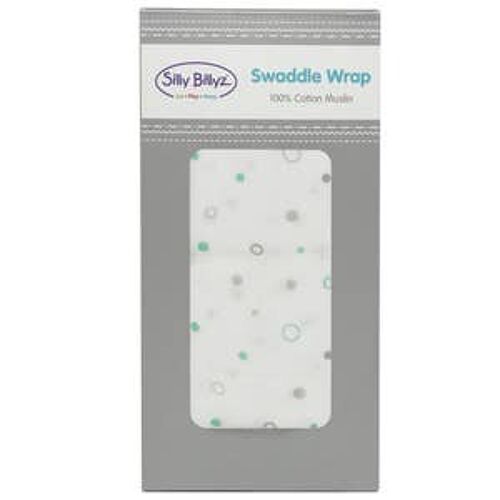 Spotty Muslin Swaddle Wrap 1pk