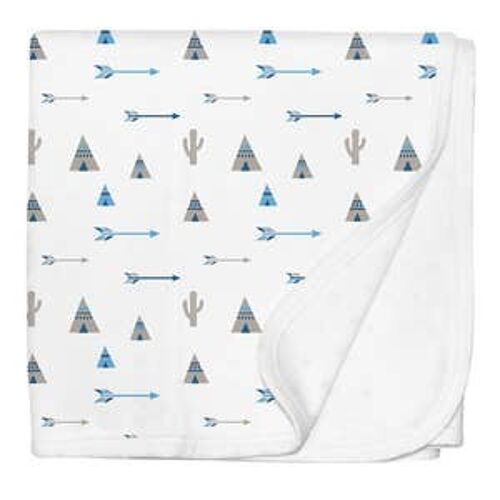 Tee Pee Jersey Blanket