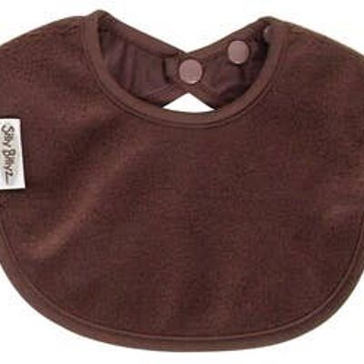 Chocolate Fleece Biblet