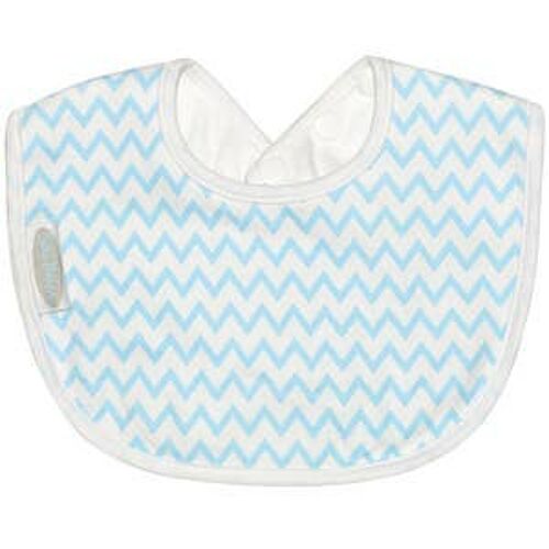 Blue Chevron Jersey Biblet