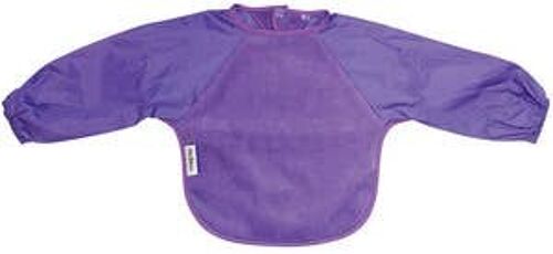 Purple Fleece Long Sleeve Bib