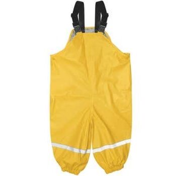 Salopette imperméable jaune 1