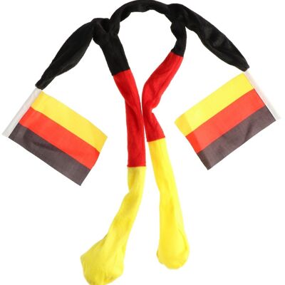 Tiara sventolando bandiere Germania
