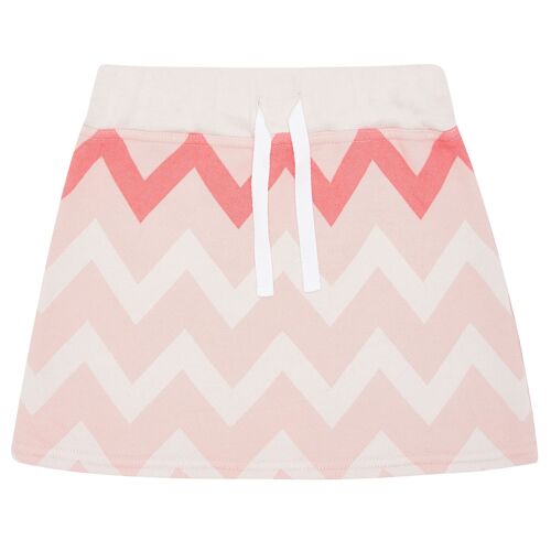 Flash Pink Chevron Skirt