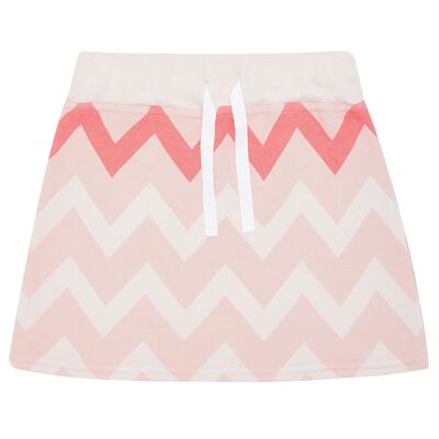 Flash Pink Chevron Skirt