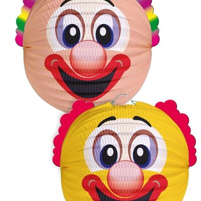 Sfera Lanterna Clown 22cm