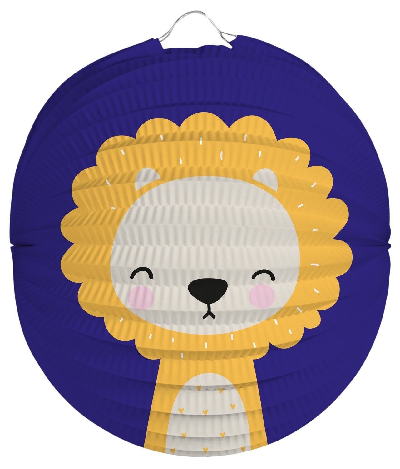 Lanterne ampoule Lion - 22cm