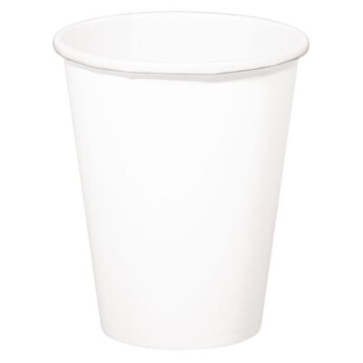 Vasos Blancos 350ml - 8 piezas