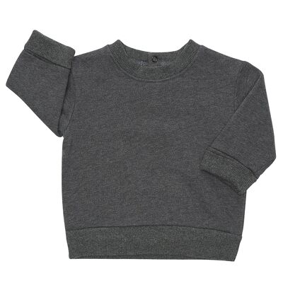 Suéter gris oscuro