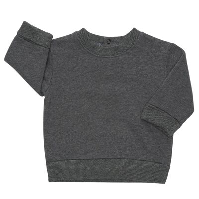 Pull gris foncé