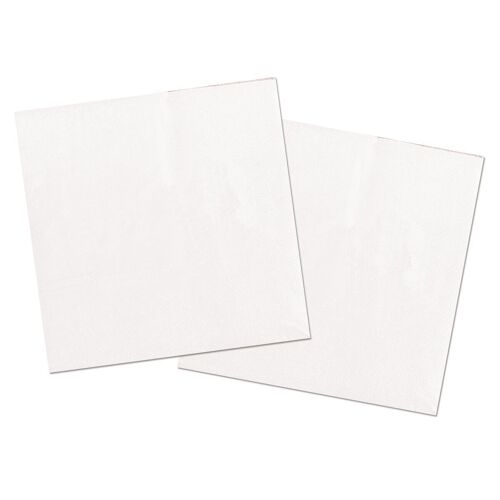 Witte Servetten 33x33cm - 20 stuks