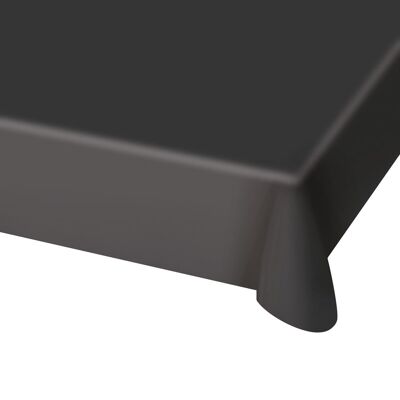 Schwarze Tischdecke - 130x180cm