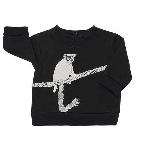 Black Lemur Sweater
