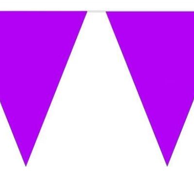 Bruant uni violet XL - 10 mètres