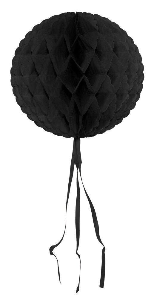 Lampadina a nido d'ape nera - 30 cm