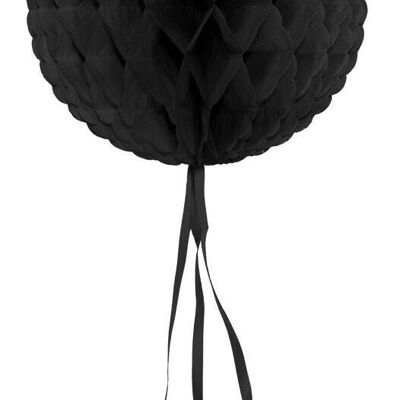 Lampadina a nido d'ape nera - 30 cm