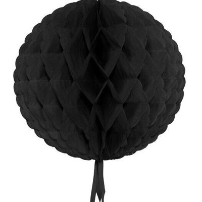 Honeycomb Bol Zwart - 30 cm