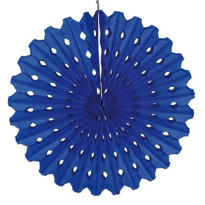 Honeycomb Fan Blue - 45cm