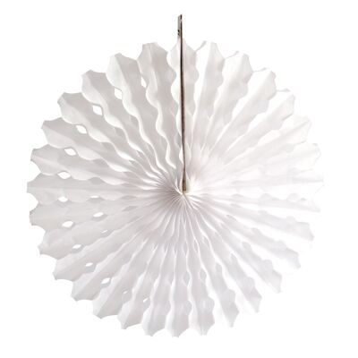 Honeycomb Fan White - 45cm
