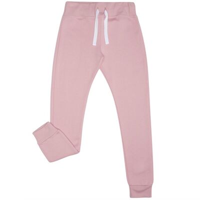 Pantaloni della tuta rosa cipria