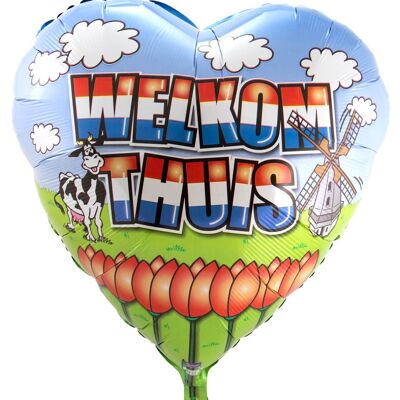 Willkommen-Zuhause-Ballon - 71 cm