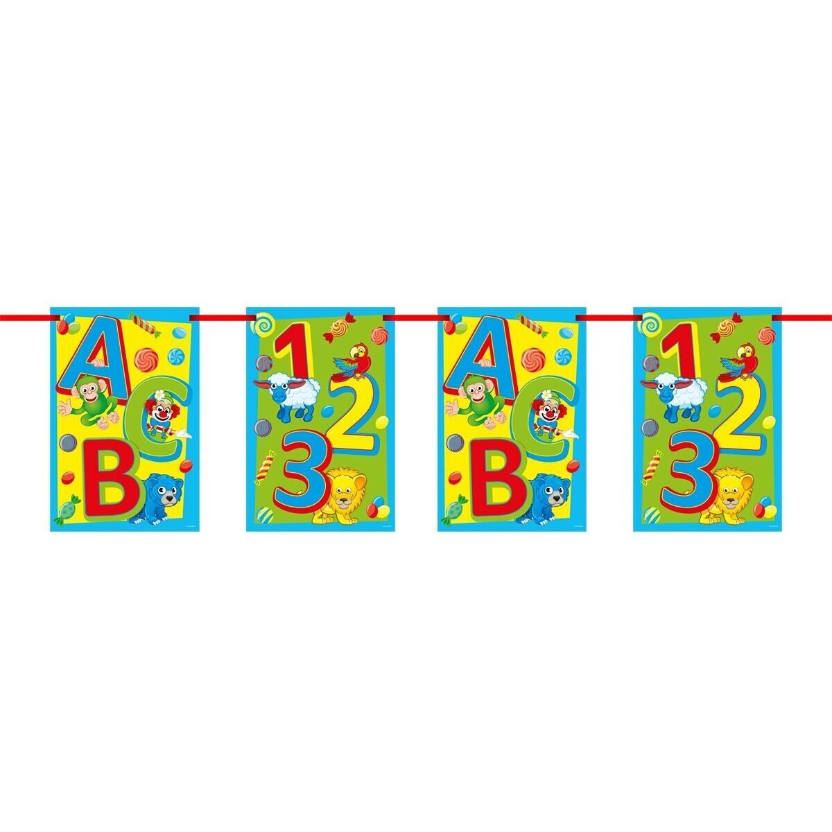Kinderparty ABC Bunting - 10 Meter