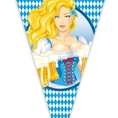 Festival de la cerveza de octubre Tazas de cerveza Bandera Mega - 90x150cm