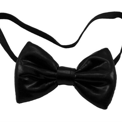 Bow tie metallic black