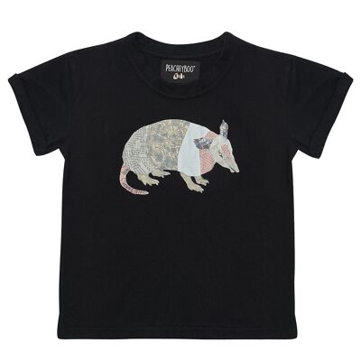 T-shirt Armadillo Noir