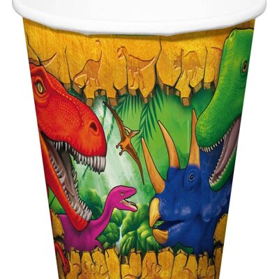 Dinosaur Cups 6 pieces