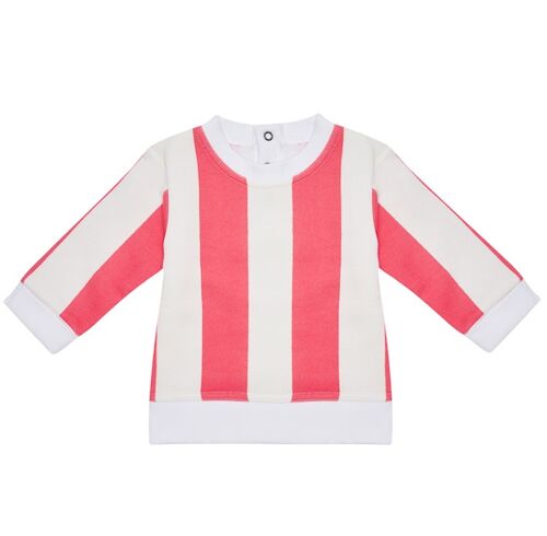 Flamingo Stripe Sweater