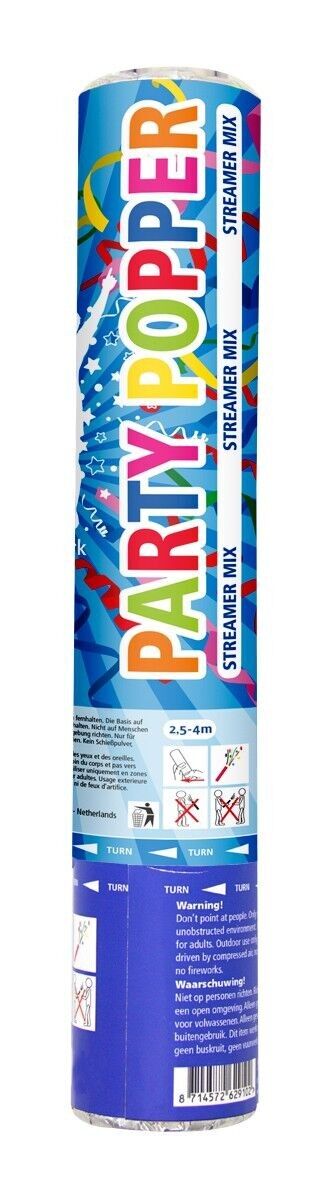 Mix di colori di cannone per coriandoli - 26 cm