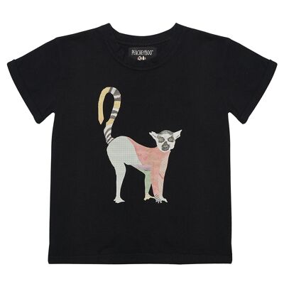 Camiseta Lemur Negra
