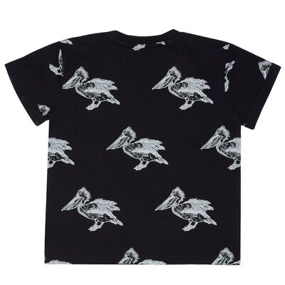 T-shirt Pelican Noir