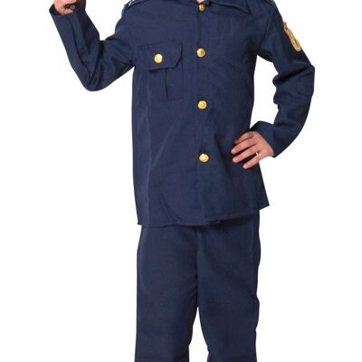 Police Suit Boys 3-piece - Size S - 98-116 - 3-5 years