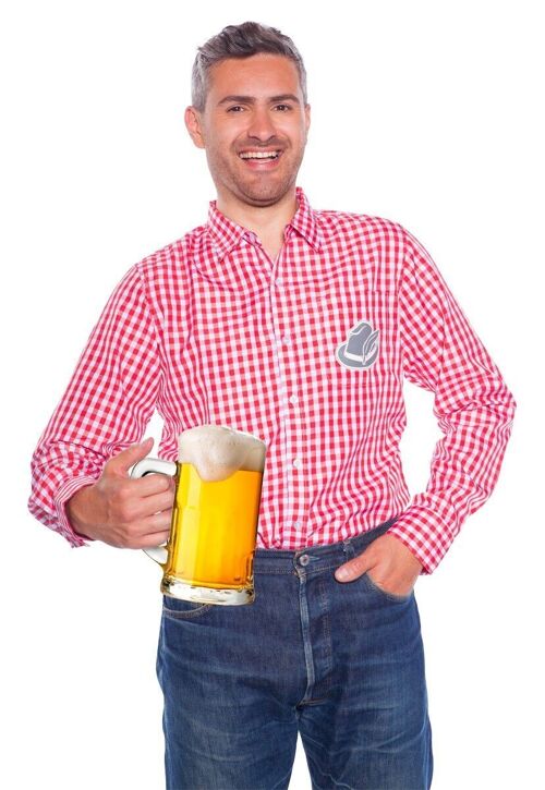 Rood Oktober Bier Festival Overhemd Maat XL-XXL