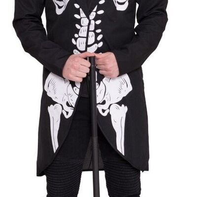 Esqueleto Halloween Traje Chaqueta Hombre - Talla M-L
