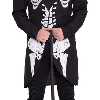 Esqueleto Halloween Traje Chaqueta Hombre - Talla XL-XXL