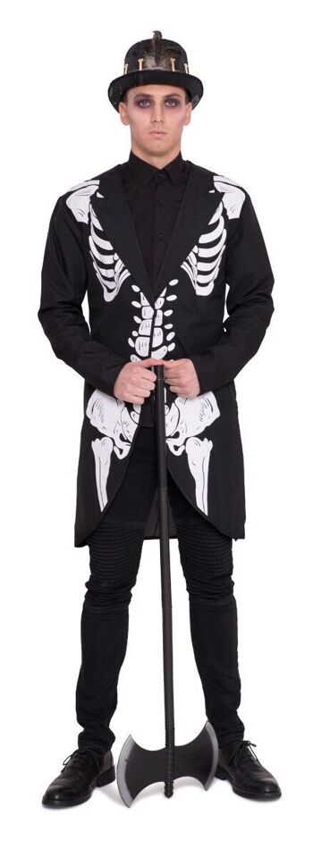 Squelette Halloween Costume Veste Hommes - Taille XL-XXL